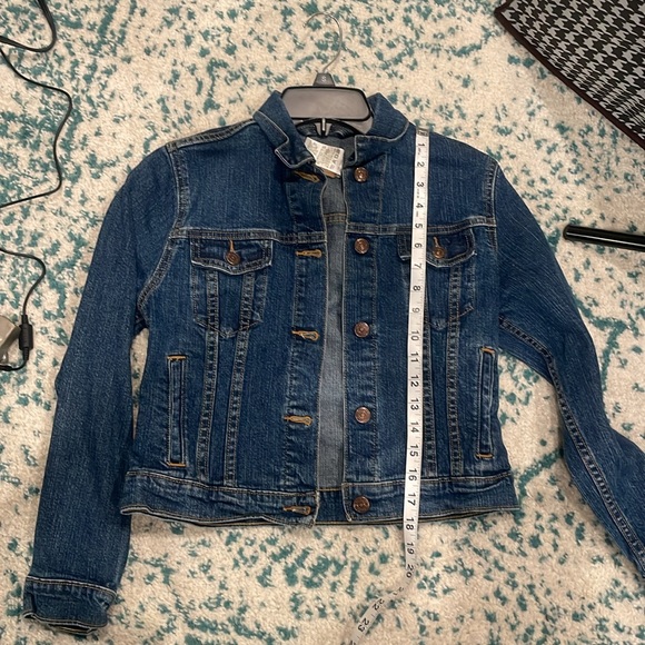 036 Levi Strauss Signature Kids XL Denim Trucker Jacket - Picture 2 of 4